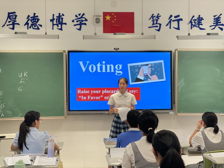 培训动态,南外滨海学校模拟联合国课程圆满结课南外滨海学校模拟联合国课程圆满结课,国培中心